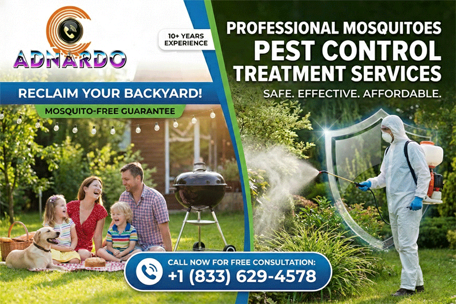 Mosquitoes Pest Control Treatment Services