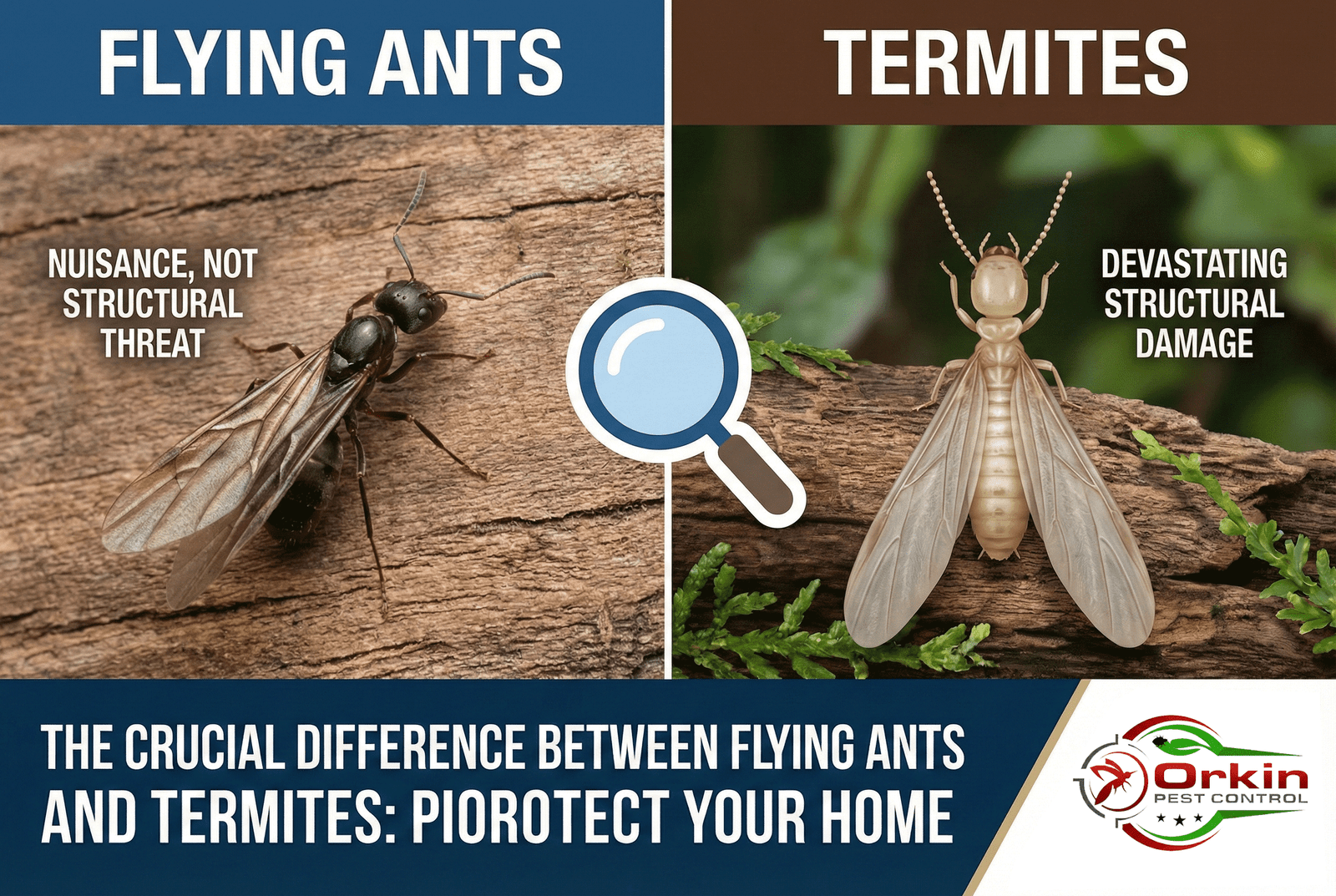 Difference Between Flying Ants And Termites