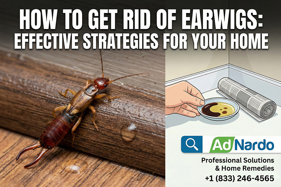 Get rid of earwigs