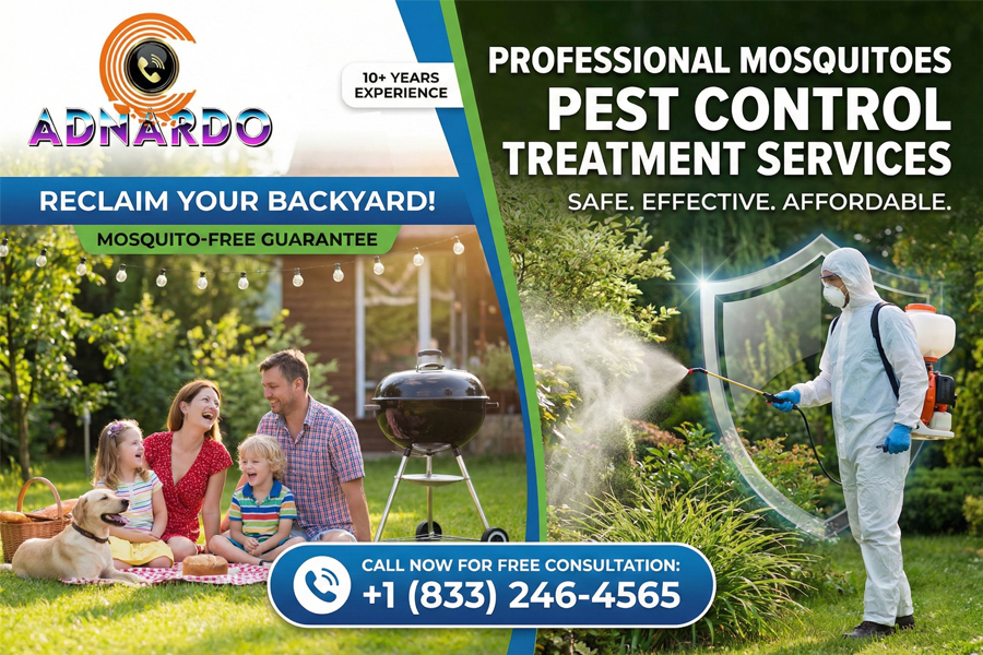 Mosquitoes Pest Control Treatment Services
