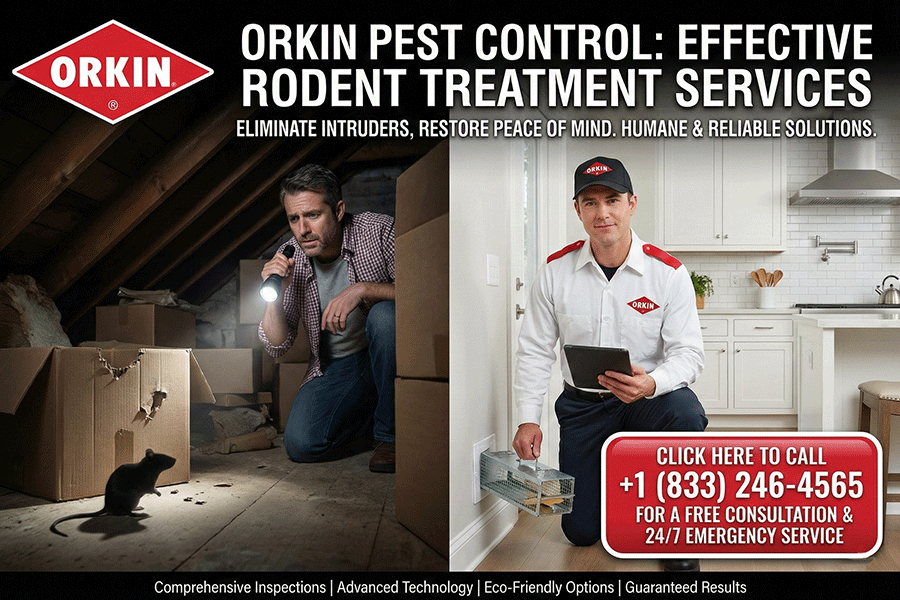 Rodent Pest Control Treatment Services