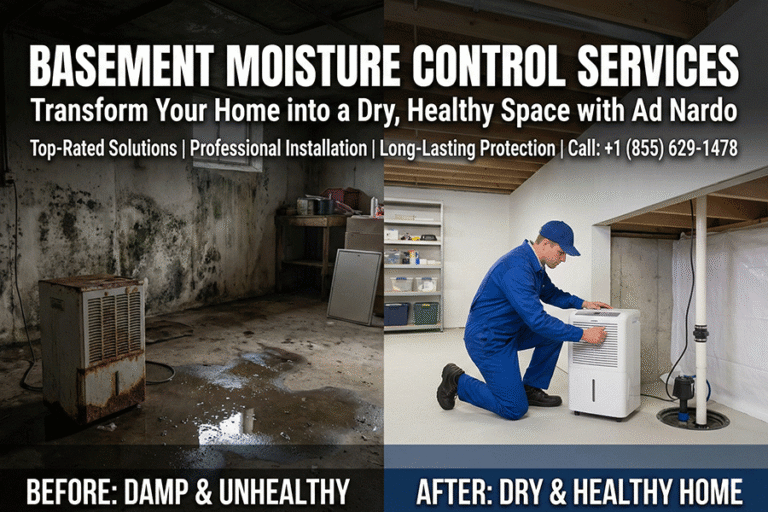 Basement Moisture Control Services