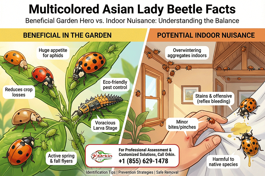 Multicolored Asian Lady Beetle