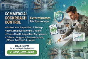 commercial cockroach control