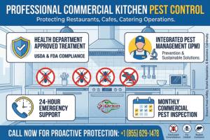 Commercial kitchen pest control