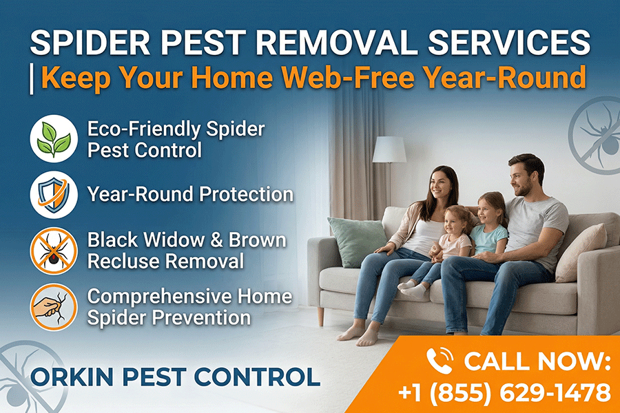 Spider Pest Removal Services