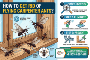 flying carpenter ants