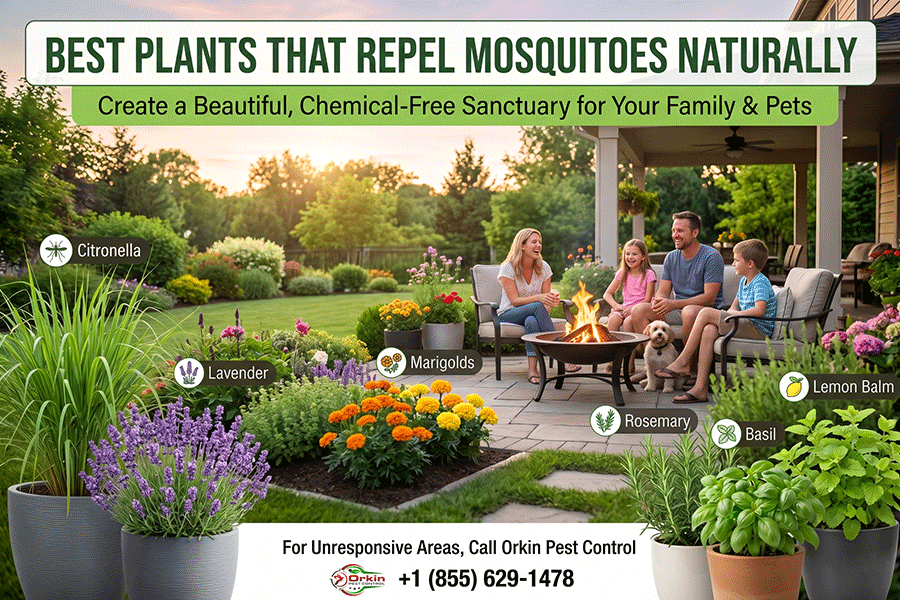 repel mosquitoes naturally