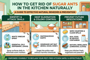 sugar ants in the kitchen
