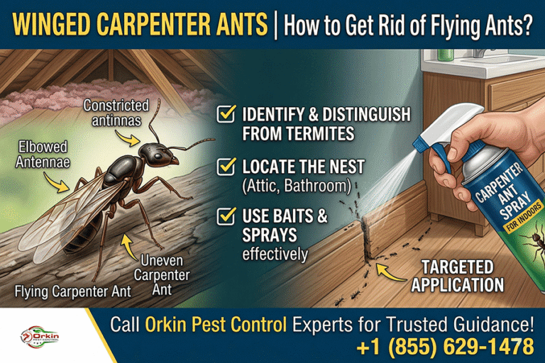 Winged Carpenter Ants | How to Get Rid of Flying Ants?