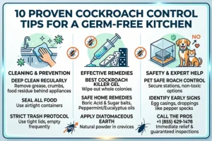Cockroach Control Tips