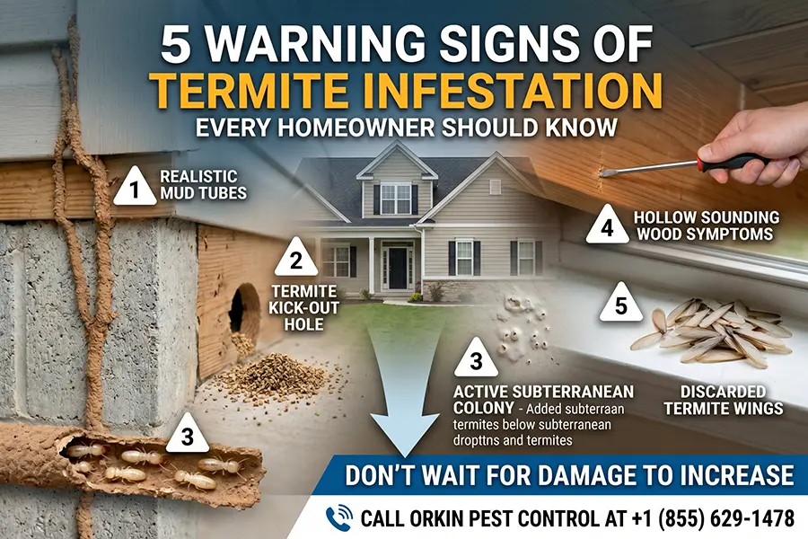 Signs of Termite Infestation