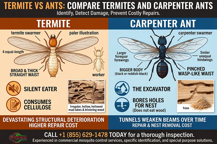 Termite vs Ants
