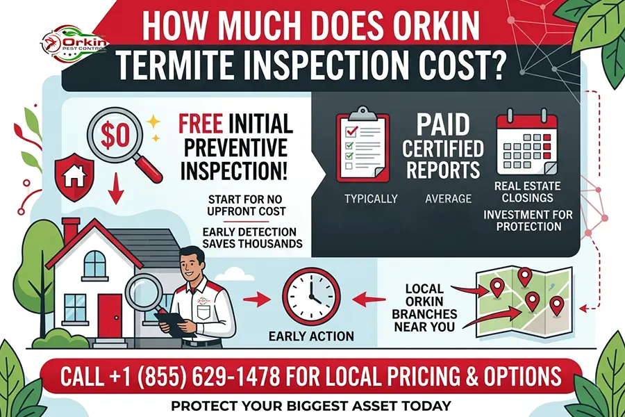 orkin termite inspection cost