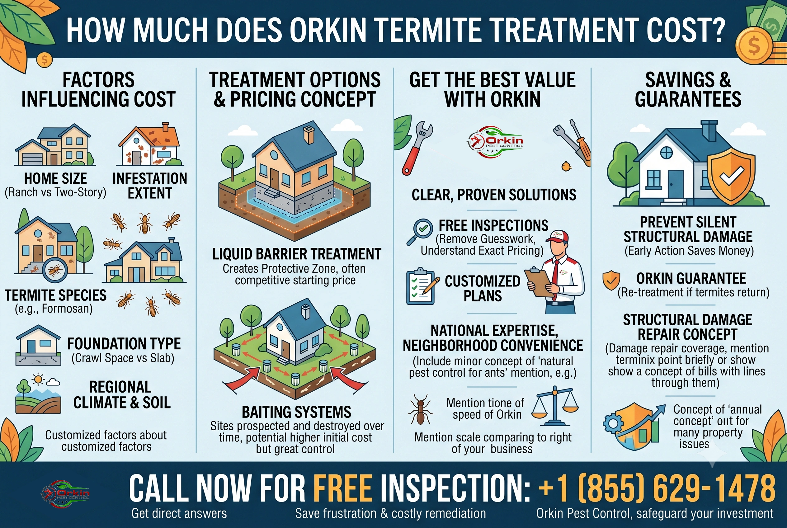 Orkin termite treatment cost